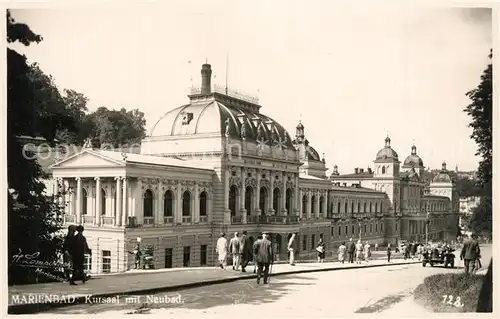 AK / Ansichtskarte Marienbad_Tschechien_Boehmen Kursaal Neubad Marienbad_Tschechien