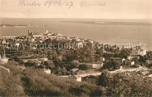 AK / Ansichtskarte Cannes_Alpes Maritimes Panorama Cannes Alpes Maritimes