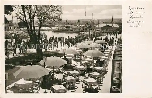 AK / Ansichtskarte Konstanz_Bodensee Konzilterrassen  Konstanz_Bodensee