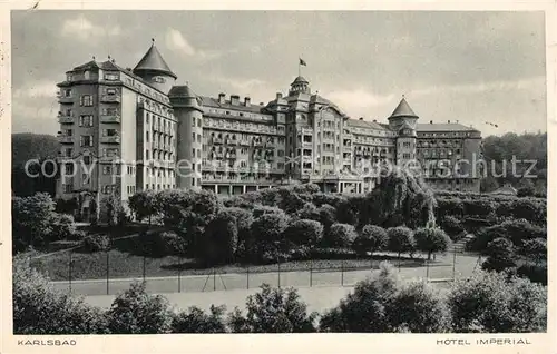 AK / Ansichtskarte Karlsbad_Eger Hotel Imperial Karlsbad_Eger