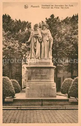 AK / Ansichtskarte Maaseik Monument Bruder van Eyck Maaseik