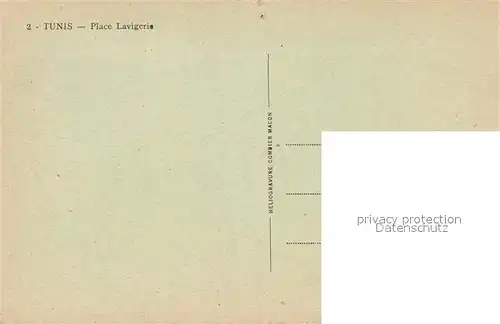 AK / Ansichtskarte Tunis Place Lavigerie Tunis