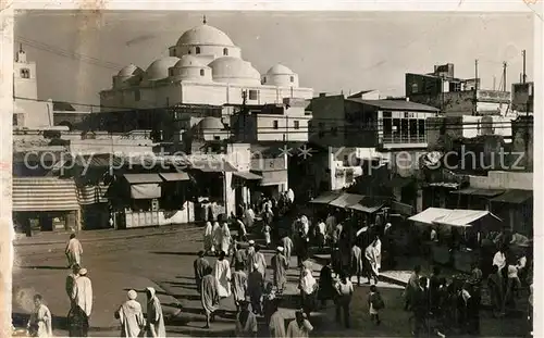 AK / Ansichtskarte Tunis Place Bab Souika Tunis