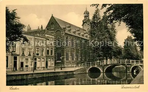 AK / Ansichtskarte Leiden Universitaet Leiden