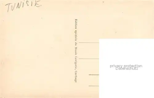 AK / Ansichtskarte Carthage_Karthago Citernes de la Malga Carthage Karthago