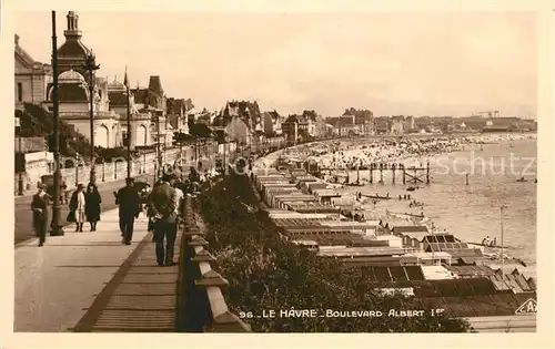 AK / Ansichtskarte Le_Havre Boulevard Albert Le_Havre