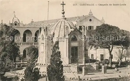 AK / Ansichtskarte Carthage_Karthago Chapelle de Saint Louis Carthage Karthago