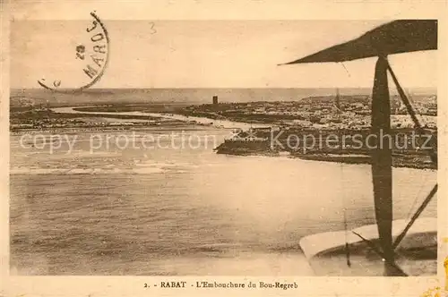 AK / Ansichtskarte Rabat_Marokko Embouchere du Bou Regreb Rabat Marokko