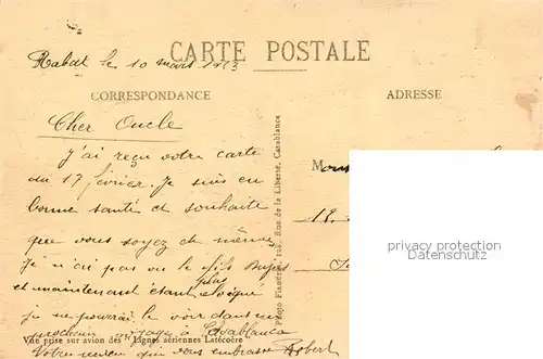 AK / Ansichtskarte Rabat_Marokko Embouchere du Bou Regreb Rabat Marokko