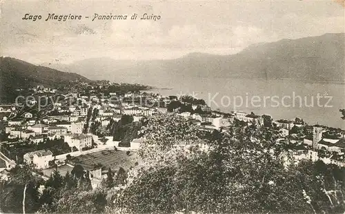 AK / Ansichtskarte Luino_Lago Maggiore Panorama Luino_Lago Maggiore
