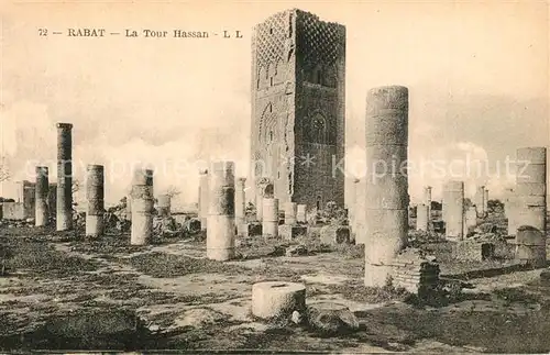 AK / Ansichtskarte Rabat_Marokko Tour Hassan Rabat Marokko