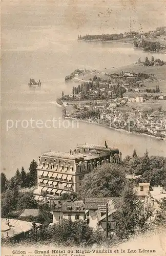 AK / Ansichtskarte Glion Grand Hotel Righi Vaudois Lac Leman Glion