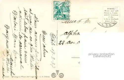 AK / Ansichtskarte Basel_BS Schwimmbad Basel_BS