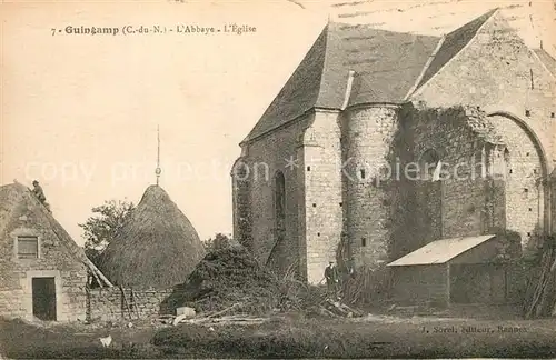 AK / Ansichtskarte Guingamp Kloster Kirche Guingamp