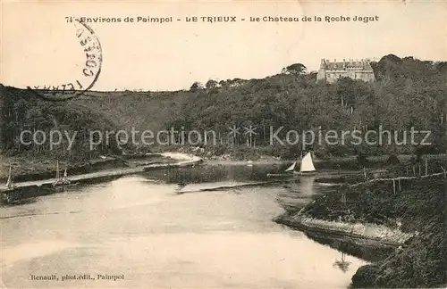 AK / Ansichtskarte Paimpol Le Trieux Chateau de la Roche Jagat Paimpol