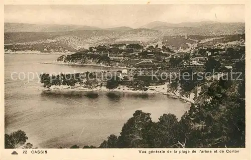 AK / Ansichtskarte Cassis Panorama Cassis