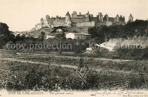 AK / Ansichtskarte Carcassonne Panorama Carcassonne