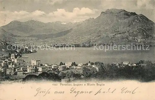 AK / Ansichtskarte Paradiso_TI Lugano Monte Boglia Paradiso TI