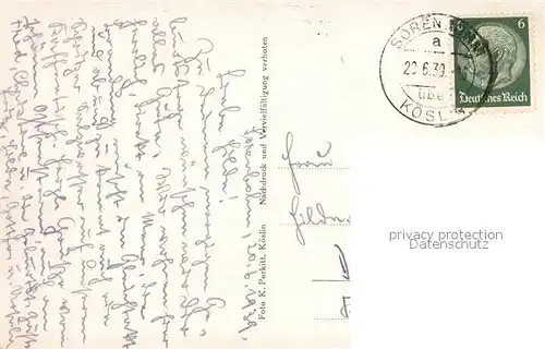 AK / Ansichtskarte Sorenbohm Strand Wellengang Sorenbohm