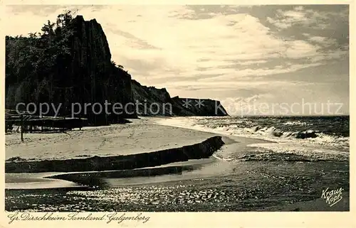 AK / Ansichtskarte Dirschkeim Galgenberg Samland Dirschkeim