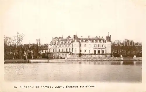 AK / Ansichtskarte Rambouillet Chateau Rambouillet