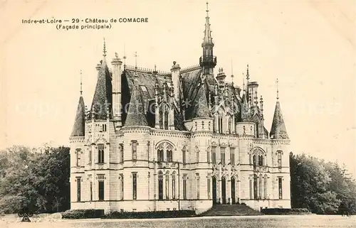 AK / Ansichtskarte Indre Comacre Chateau Indre