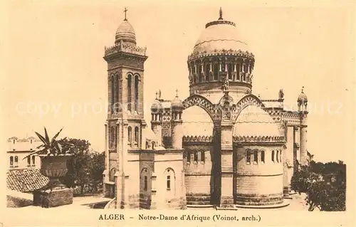AK / Ansichtskarte Alger_Algerien Notre Dame Afrique Alger Algerien