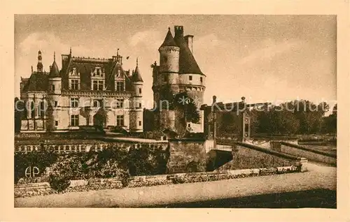 AK / Ansichtskarte Chenonceaux_Indre_et_Loire Chateau Tour des Marques  Chenonceaux_Indre