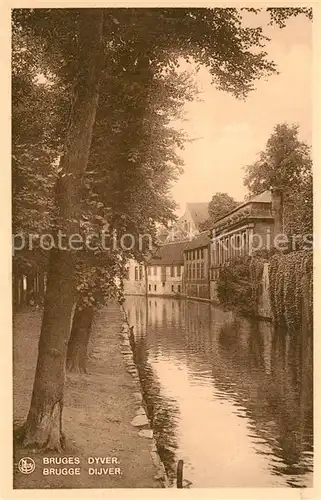 AK / Ansichtskarte Bruges_Flandre Dyver Bruges_Flandre