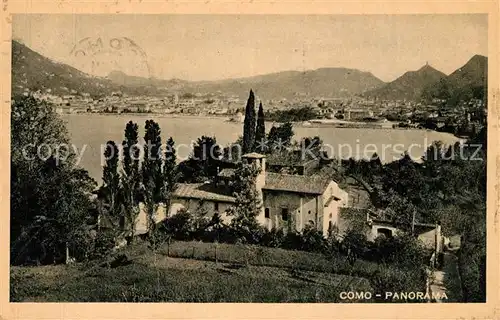 AK / Ansichtskarte Como_Lago_di_Como Panorama Como_Lago_di_Como