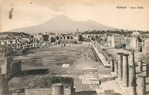 AK / Ansichtskarte Pompei Foro Civile Pompei
