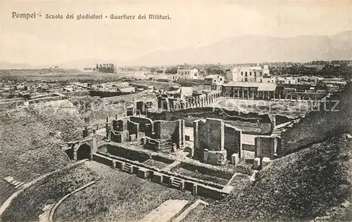 AK / Ansichtskarte Pompei Scuola dei gladiatori  Pompei