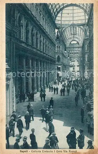 AK / Ansichtskarte Napoli_Neapel Galleria Umberto I Napoli Neapel