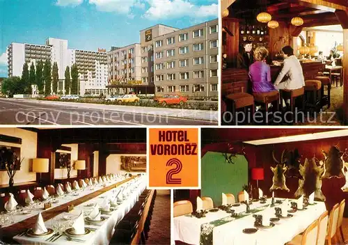 AK / Ansichtskarte Brno_Bruenn Hotel Voronez Brno_Bruenn