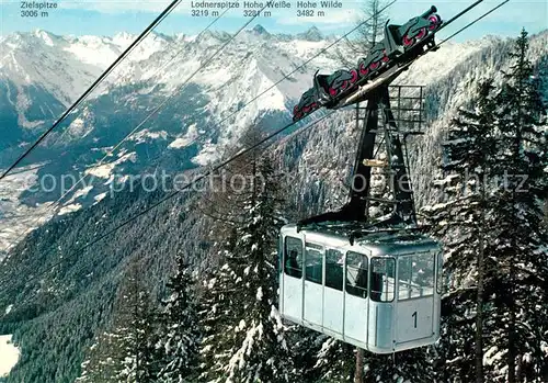 AK / Ansichtskarte Merano_Suedtirol Ifinger Seilbahn Merano Suedtirol