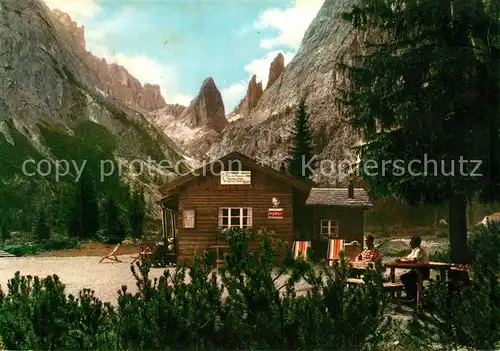 AK / Ansichtskarte Sesto_Sexten_Suedtirol Touristenhuette Fischleinboden Sesto_Sexten_Suedtirol