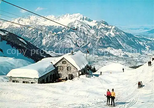 AK / Ansichtskarte Wangs_Pizol Berggasthaus Gaffia Wangs Pizol