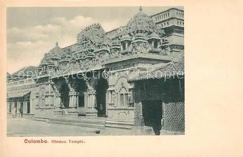 Colombo_Ceylon_Sri_Lanka Hindoo Temple Colombo_Ceylon_Sri_Lanka