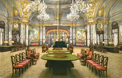 Monte Carlo Casino Salle de Jeu Kuenstlerkarte Monte Carlo