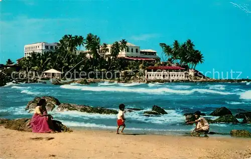 Ceylon_Sri_Lanka Mount Lavinia Hotel Beach Ceylon_Sri_Lanka
