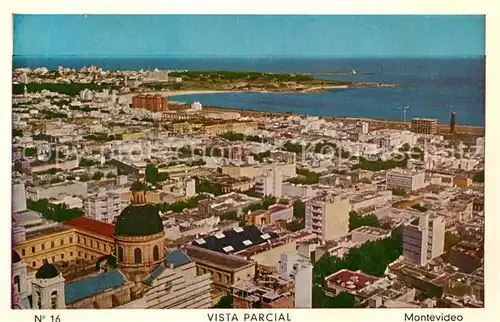 Montevideo_Uruguay Vista parcial Montevideo Uruguay