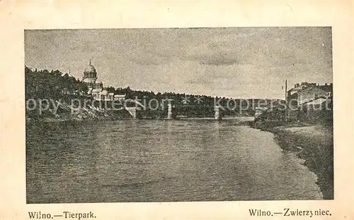 Wilno_Wilna Tierpark Partie am Fluss Wilno Wilna