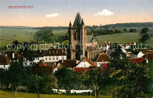 Niederhaslach Kirchenpartie Niederhaslach