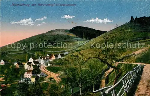 Hohrodberg_Haut_Rhin_Alsace mit Barrenkopf  Hohrodberg_Haut