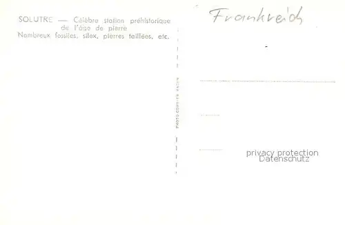 Solutre Pouilly Fleche Grattoir Couteau Solutre Pouilly