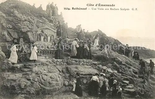 Rotheneuf Rochrs Sculptes Rotheneuf