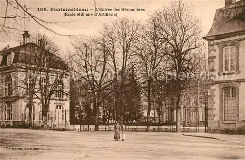 Fontainebleau_Seine_et_Marne Entr?e des H?ronni?res Fontainebleau_Seine