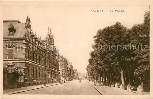 Colmar_Haut_Rhin_Elsass La Poste Colmar_Haut_Rhin_Elsass