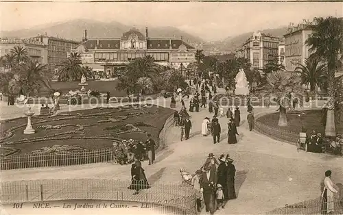 Nice_Alpes_Maritimes Les Jardins et le Casino Nice_Alpes_Maritimes