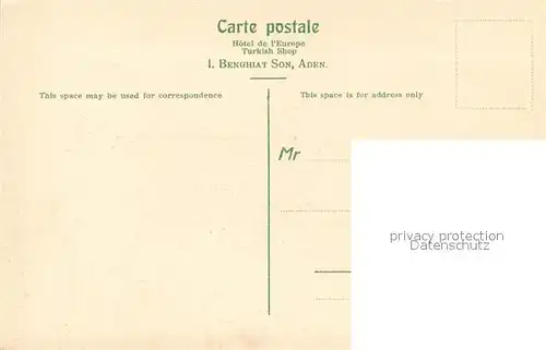 Aden View from Harbour Steamer Point Aden Aden